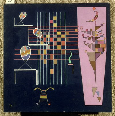 Die drei Ovale, 1942 von Wassily Kandinsky
